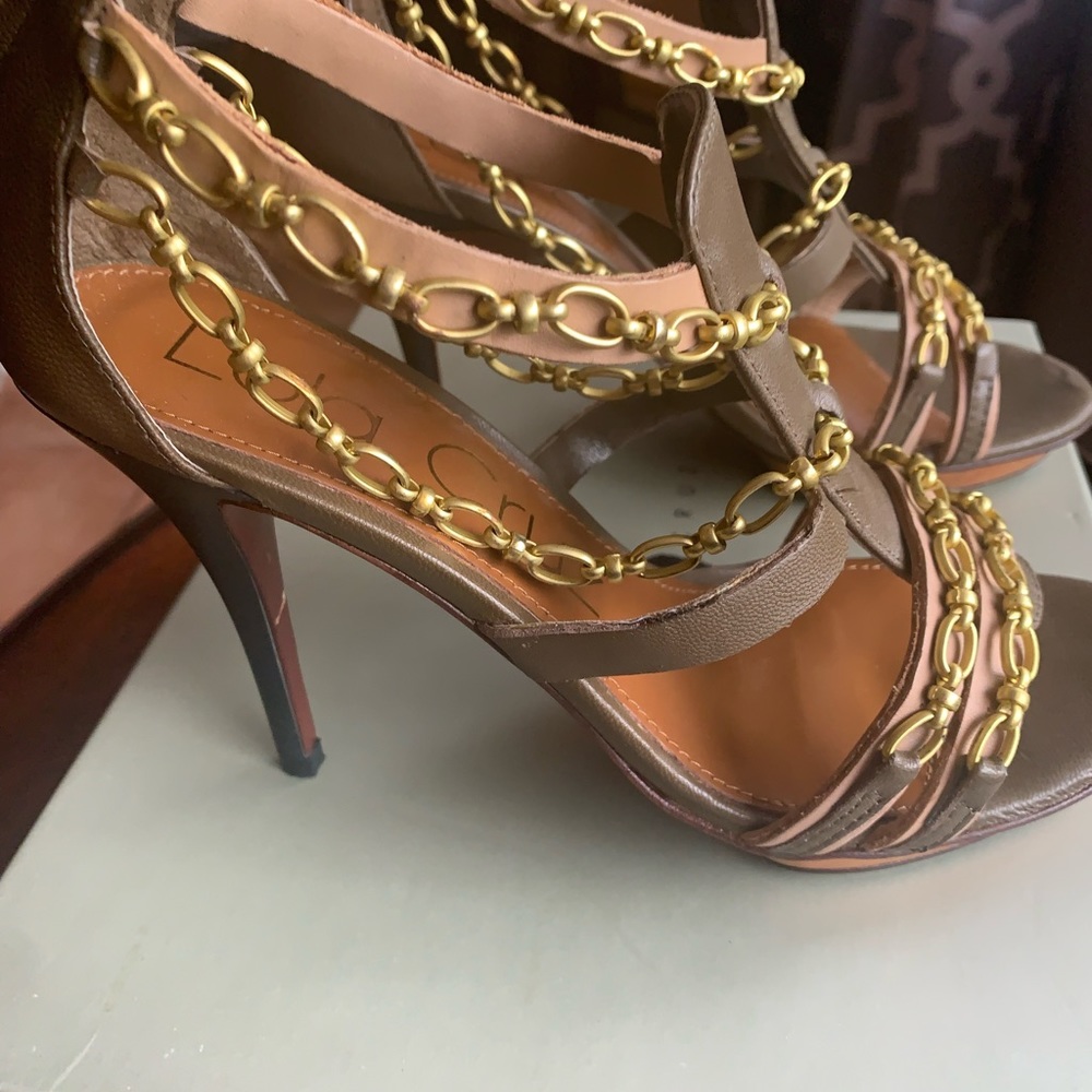 SUPER GORGEOUS SEXY ALL LEATHER LOLA CRUZ HEELS